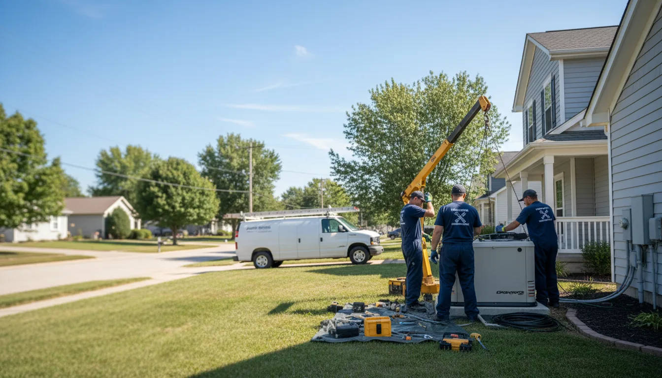 Generator Installation in Trumbauersville, PA near me